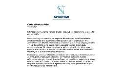 APROMAR estalla contra el “acoso inaceptable” del Observatorio de Bienestar Animal