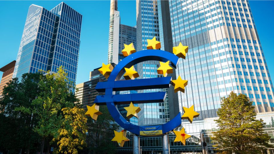 Comisión Europea, símbolo de euro