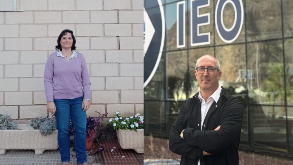 Elena Chaves (IEO Murcia) - Jesús Arrieta (IEO Canarias)