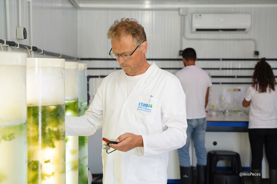 Erik Malta, investigador de CTAQUA