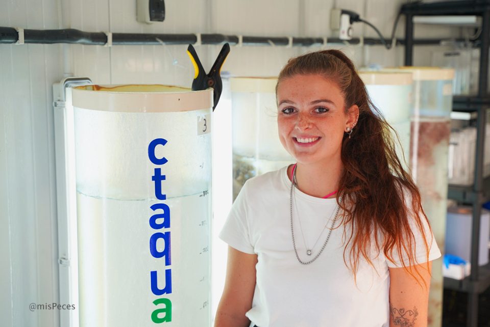 Giulia Raggi en CTAQUA |@misPeces