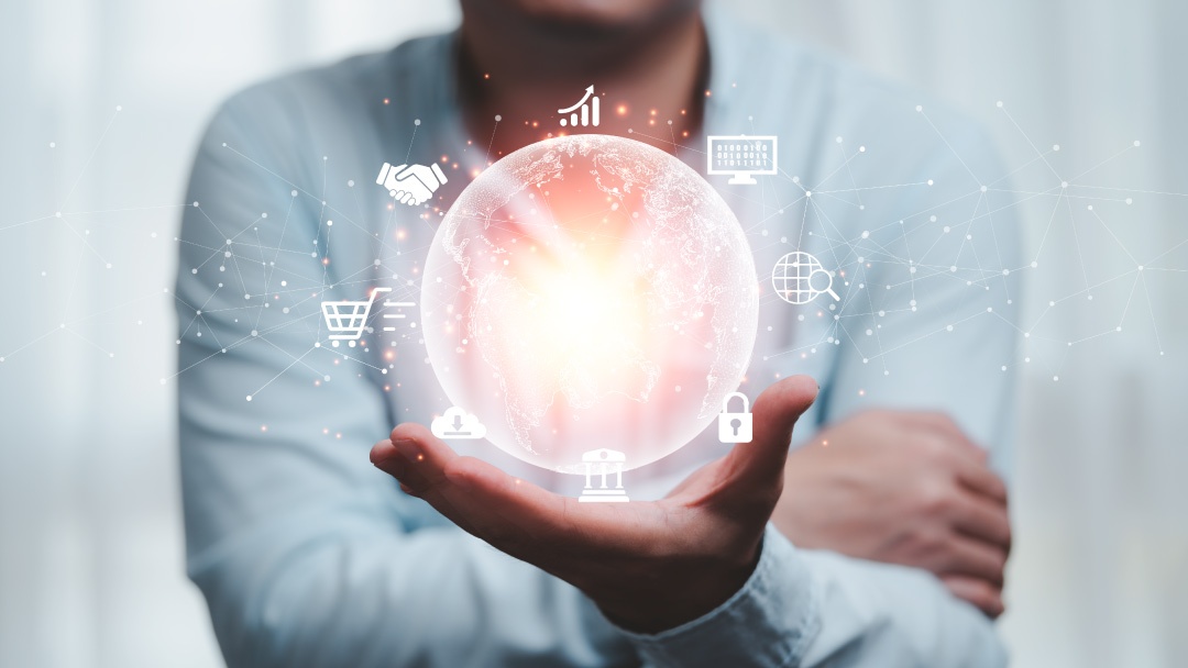 Internet de las Cosas (IoT) bola cristal Internet de las Cosas (IoT) bola cristal