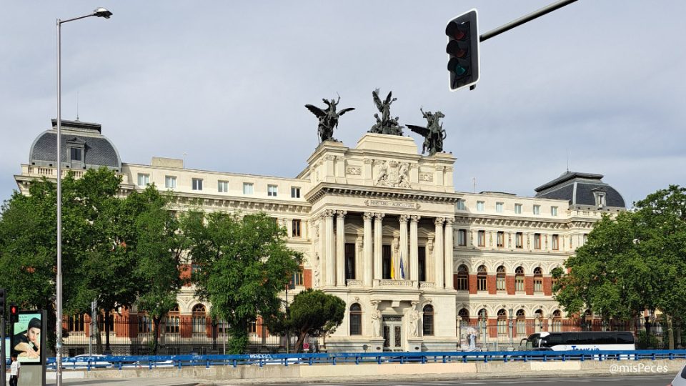 Fachada del Ministerio de Agricultura, Pesca y Alimentación