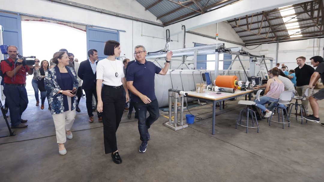 Ministra de Ciencia e Innovación de visita a Gandía Ministra de Ciencia e Innovación de visita a Gandía