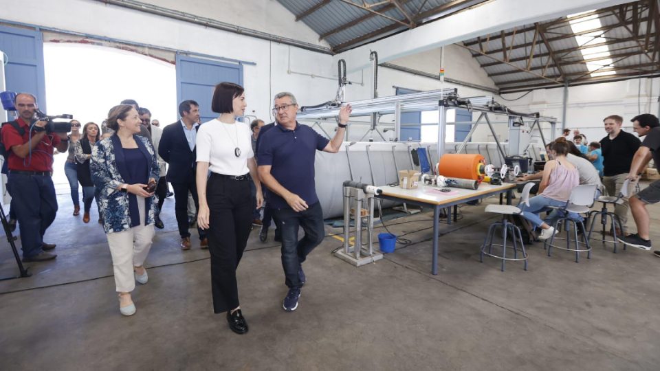 Ministra de Ciencia e Innovación de visita a Gandía