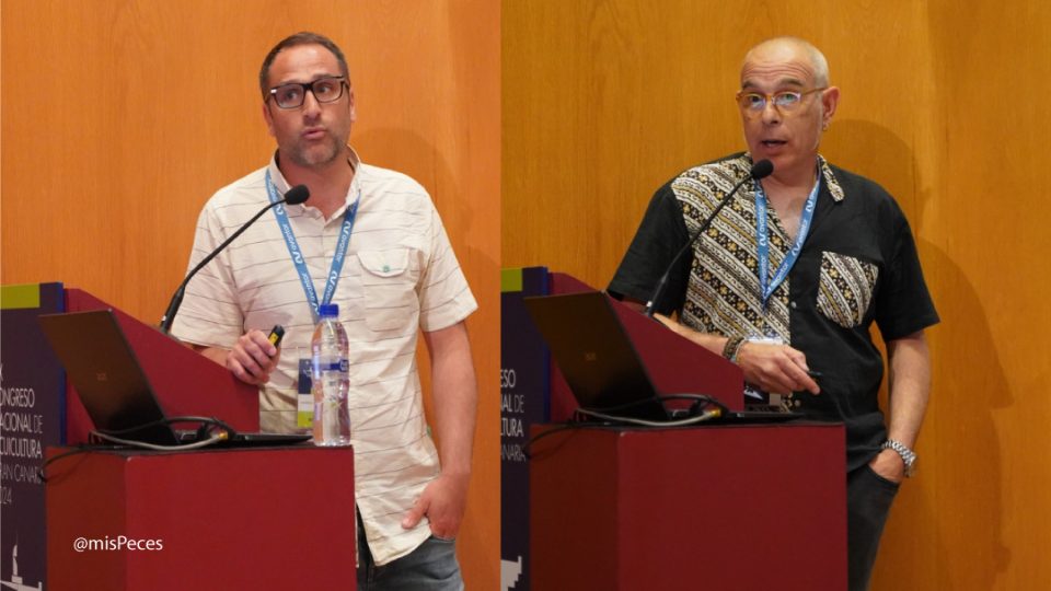 Nacho Ruíz (izq) y Felipe Aguado - IEO Santander