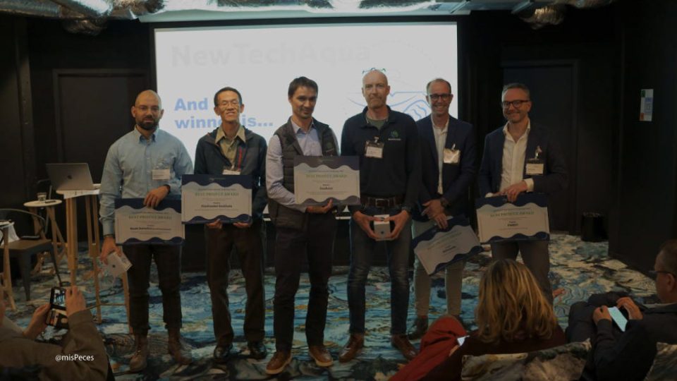 Finalistas de los premios NewTechAqua