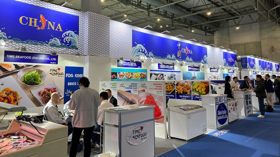 Productos chinos en Seafood Expo Global 2023