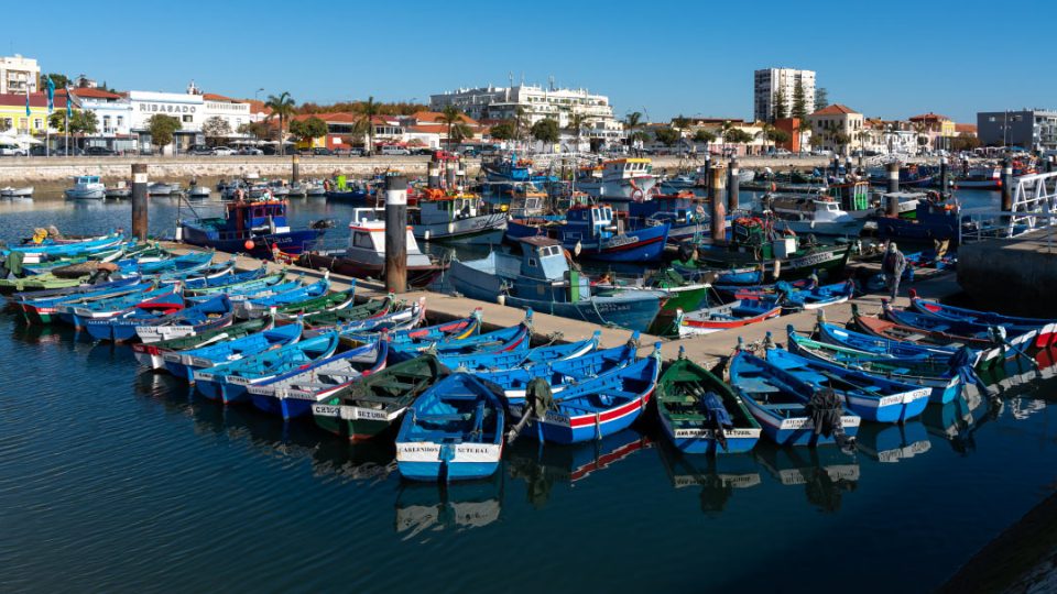 Puerto pesquero de Setúbal (Portugal)