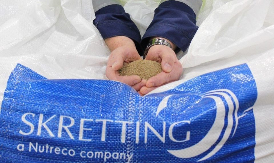 Skretting, harina de insecto