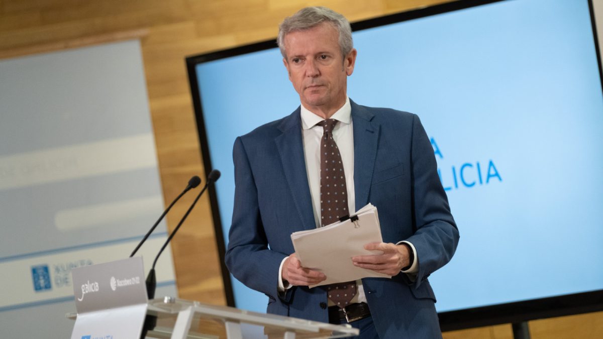 Xunta de Galicia, presidente Alfonso Rueda